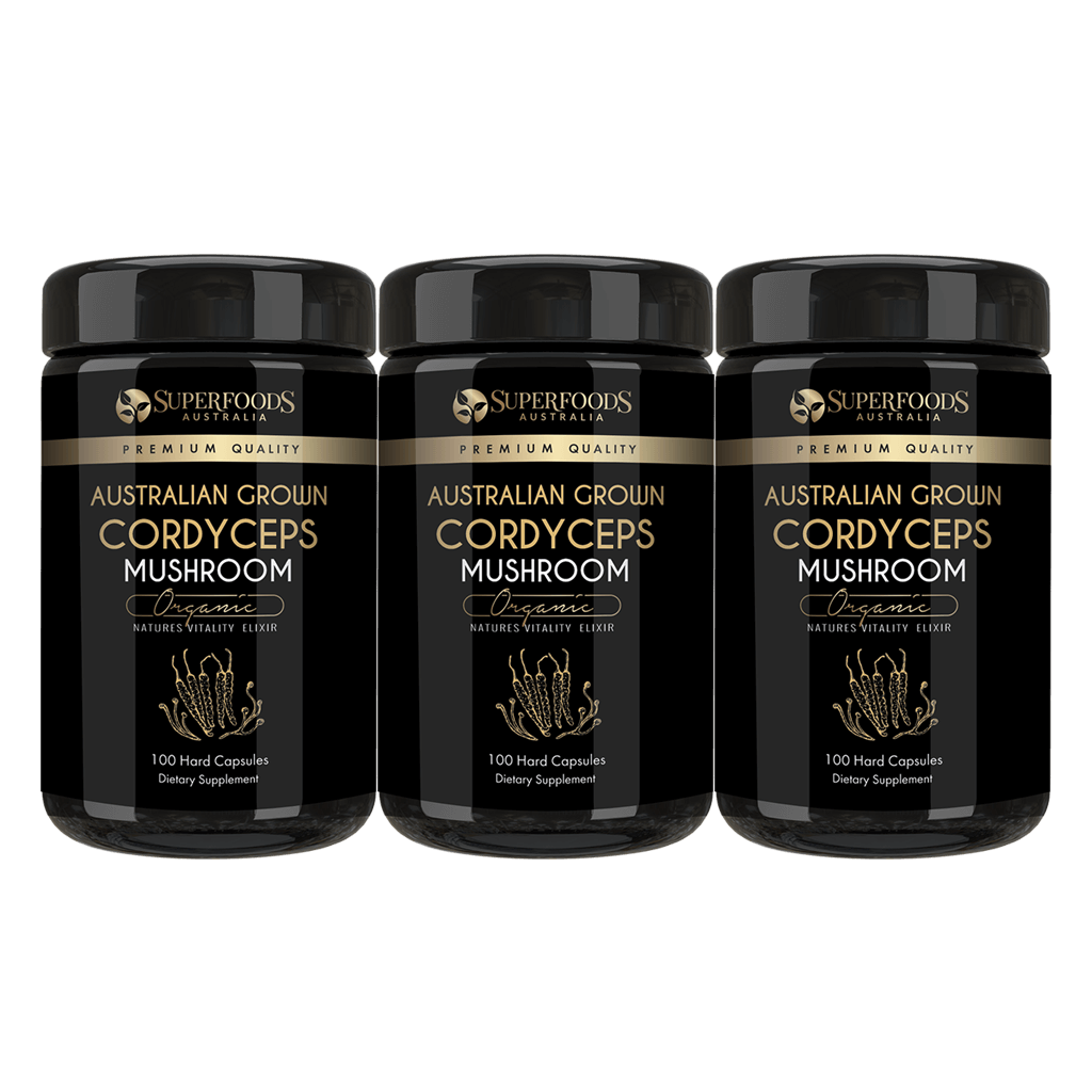 Australian Grown Cordyceps Mushroom Capsules - Image 3