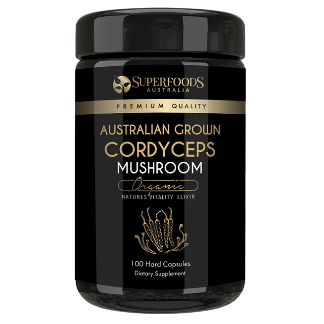 Australian Grown Cordyceps Mushroom Capsules - Image 4
