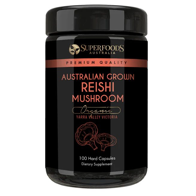 Australian Grown Reishi Mushroom Capsules - Image 4