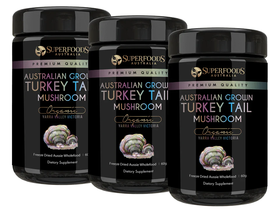 Australian Grown Turkey Tail Mushroom Capsules - Image 3