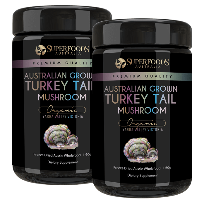Australian Grown Turkey Tail Mushroom Capsules - Image 4