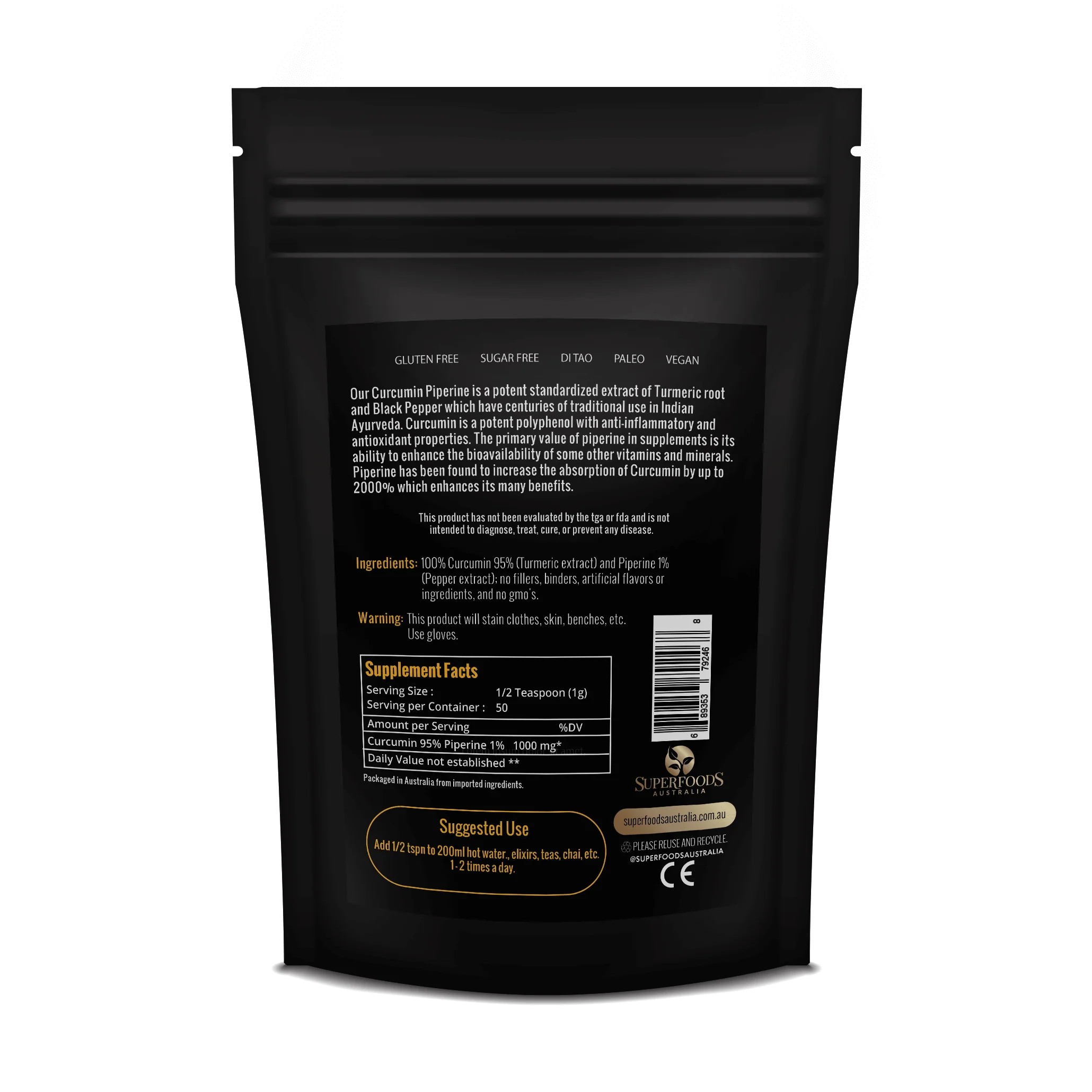 Curcumin + Piperine Extract - Image 5