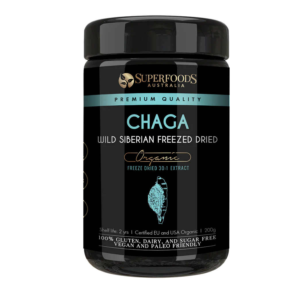 Freeze Dried Siberian Chaga Mushroom Extract Powder - Image 3