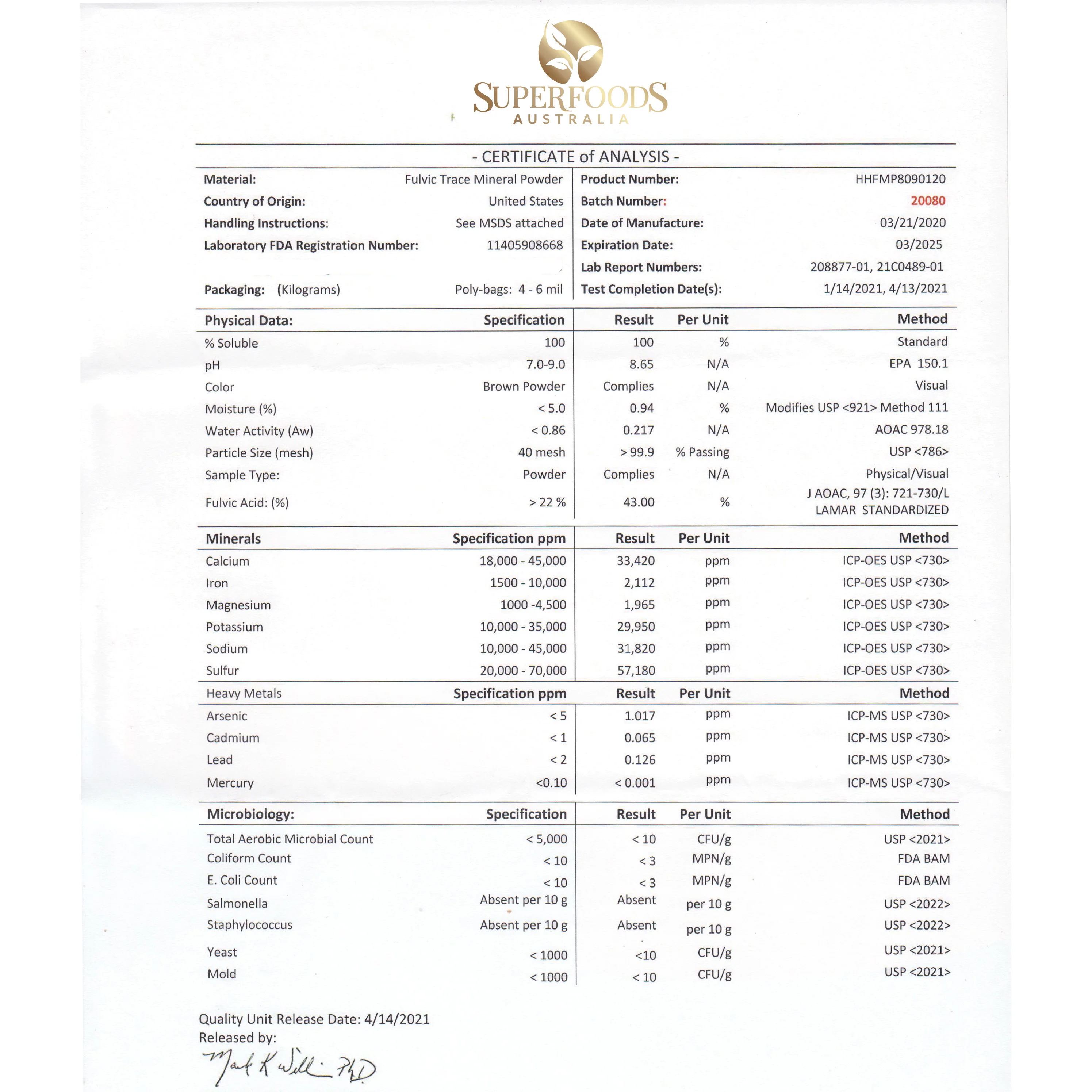 Fulvic Acid Trace Mineral Powder - Image 4