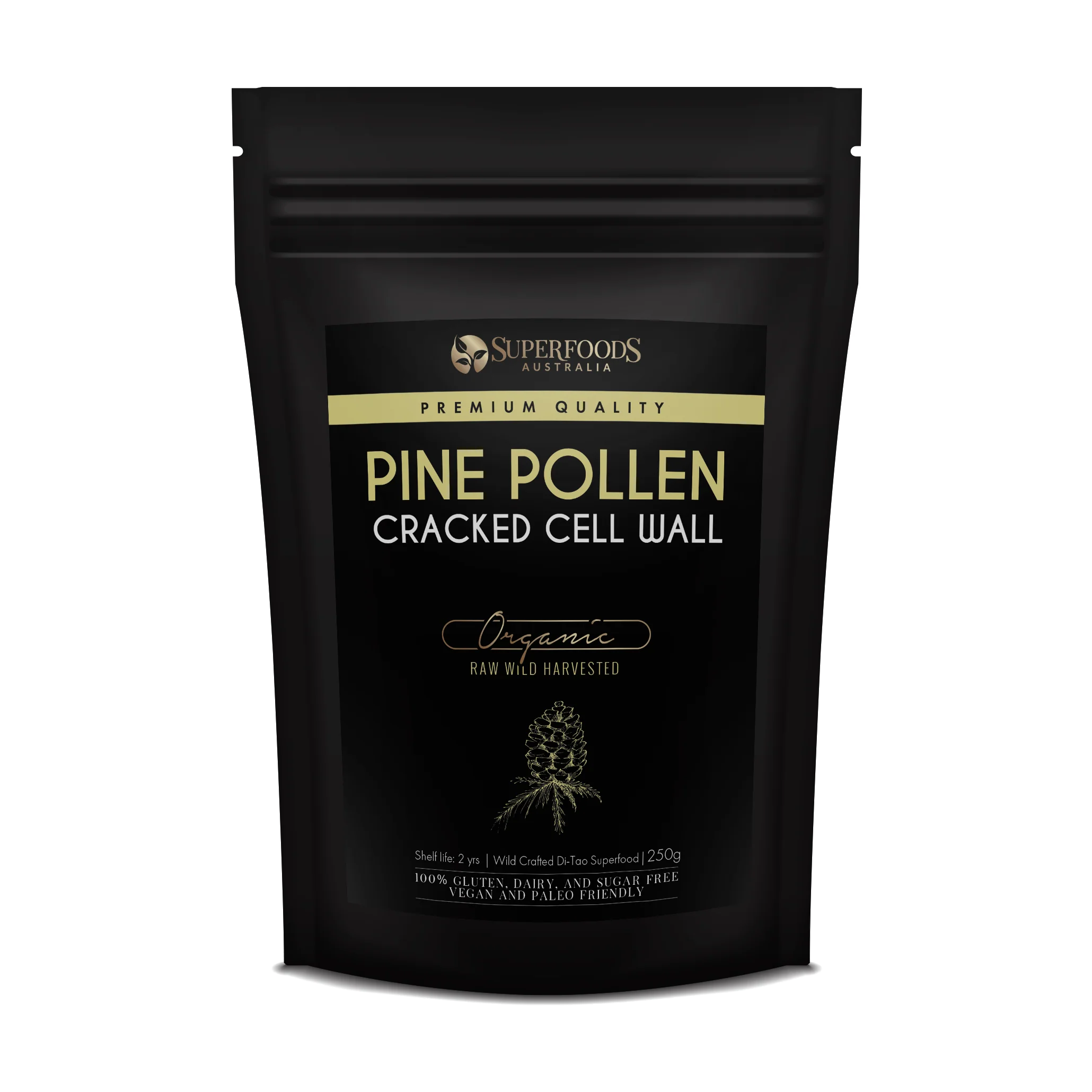 Pine Pollen Powder Cracked Cell Wall - Image 3