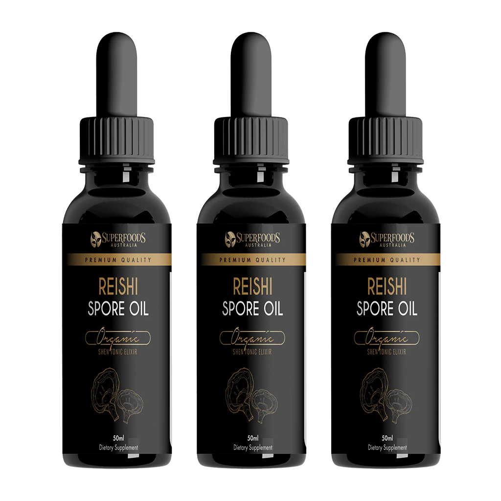 Organic Reishi Mushroom Spore Oil 50ml - Image 3
