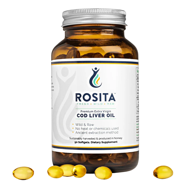 Rosita Extra Virgin Cod Liver Oil 90 Softgels - Image 6