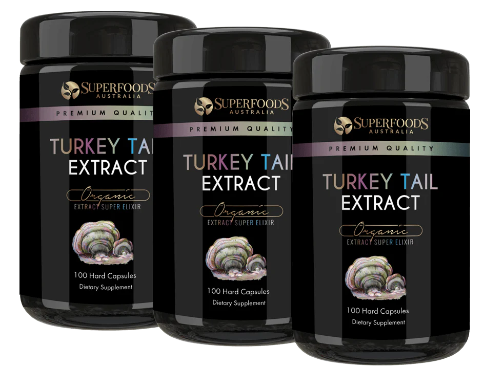 Turkey Tail Mushroom Extract Capsules - Image 4